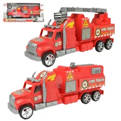 Camión de bomberos: Camión de bomberos con rueda de inercia en dos versiones de 26 cm