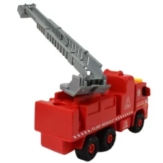 imagen de Camión de bomberos: Camión de bomberos desmontable con grúa, herramientas y sonido 20cm 6