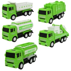 Camión de Ciudad: Camión de recogida de residuos selectivos en varias versiones de 13cm