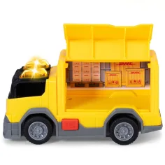 imagen de Camión de entrega DHL con efectos de luz y sonido 15 cm - Dickie Toys 3