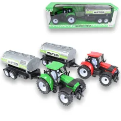 Camión de granjero: Tractor con tanque de agua en dos versiones de 41 cm