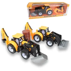 Camión de Ingeniería: Tractor excavadora en dos versiones de 39cm