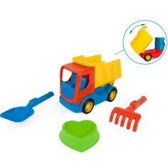 Camión de Tech Truck Dumper con set de arena 23cm - Wader