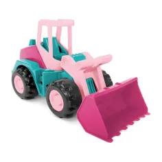Camión de tecnología excavadora rosa 27cm - Wader