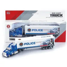 Camión de transporte de contenedores de policía 1:58