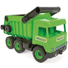 Camión Medio: Volquete 43cm verde - Wader