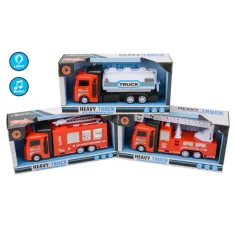 Camiones de bomberos con efectos de luz y sonido en varias versiones