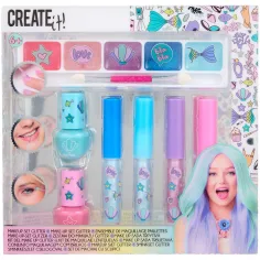 Canenco: ¡Crea! Kit de maquillaje de sirena brillante
