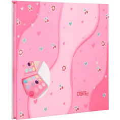 imagen de Canenco: ¡Créalo! Paleta de sombras de ojos de cereza rosa 3