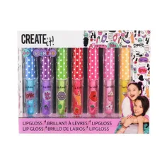 Canenco: ¡Créalo! Set de brillo labial de 7 piezas