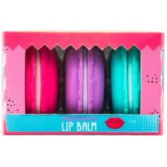 Canenco: Create It! Bálsamo labial en macaron, 3 unidades