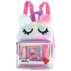 imagen de Canenco: Create It! Kit de maquillaje en mochila de peluche 3