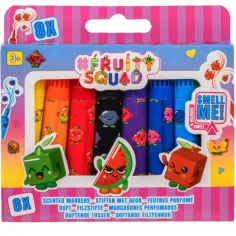 Canenco: FruitySquad rotuladores mini aromáticos, 8ud