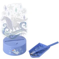 imagen de Canenco: Noche de hielo luz nocturna kit de pintura de diamantes 2