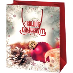 Cardex: "¡Feliz Navidad! bolsa de regalo mediana 17x10x23cm con inscripción