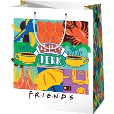 Cardex: Friends - Bolsa de regalo mediana exclusiva de Jóbarátok 17x10x23cm