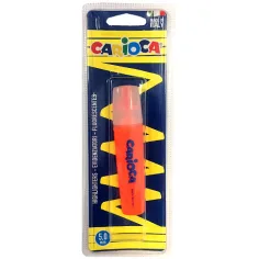 Carioca: Marcador de texto neón color naranja