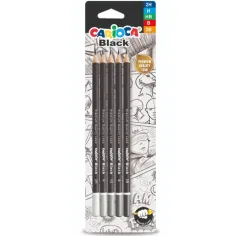 Carioca: Set de lápices de grafito premium de 5 unidades