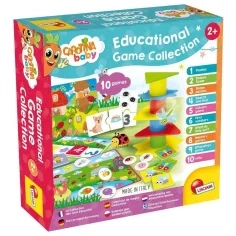 Carotina baby: Colección de juegos de desarrollo de habilidades Montessori de 10 piezas - Lisciani