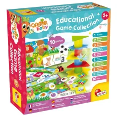Carotina baby: Colección de juegos de desarrollo de habilidades para los más pequeños con 10 juegos diferentes - Lisciani