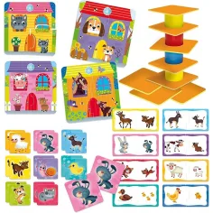imagen de Carotina Baby: juego de desarrollo de habilidades 4 en 1 - Lisciani 3