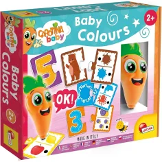 Carotina baby: Juego de desarrollo de habilidades de emparejamiento colorido - Lisciani