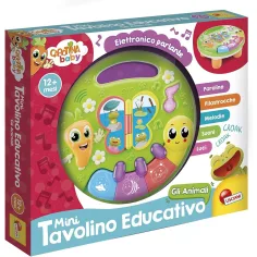 Carotina baby: Mesa de juego para el desarrollo de habilidades - Animales - Lisciani