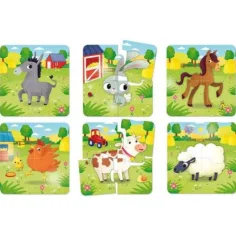 imagen de Carotina Baby: Puzzle de animales de granja 2