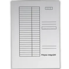Carpeta blanca con cintas A4 230g