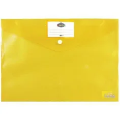 Carpeta de archivo A4 amarilla
