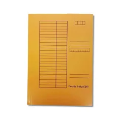 Carpeta de color naranja A/4 230g