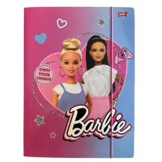 Carpeta de goma con diseño de Barbie tamaño A/4