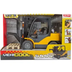 imagen de Carretilla elevadora VehiCool con efectos de luz y sonido de 26 cm 1