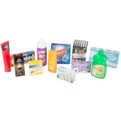 imagen de Carrito de compras con alimentos y productos del hogar 3