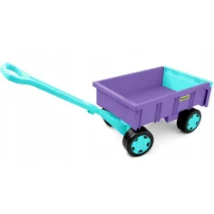 Carrito de mano morado con capacidad de carga de 60 kg - Wader