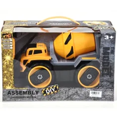 Carrito de mezclas amarillo DIY