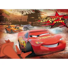 imagen de Cars 2 en 1 puzzle y libro para colorear de 250 piezas 50x35cm - Lisciani 2