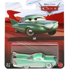 Cars 3: Flo personaje cochecito verde 1/55 - Mattel