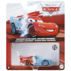 Cars 3: Transformando el personaje Rayo McQueen cochecito 1/55 - Mattel