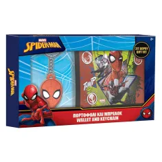 Cartera de Spider-Man con llavero regalo