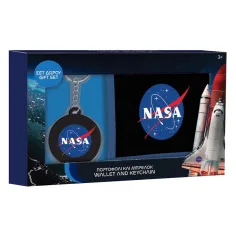 Cartera NASA con llavero regalo