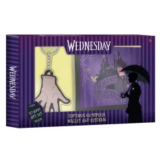 Cartera Wednesday con llavero paquete de regalo