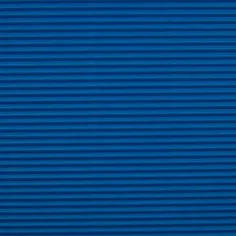 Cartón ondulado decorativo azul 50x70cm 1ud