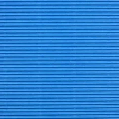 Cartón ondulado decorativo azul claro 3D B2 50x70cm 1ud