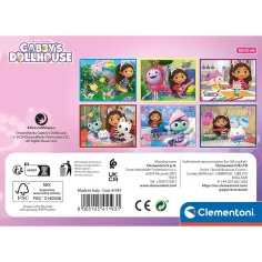 imagen de Casa de muñecas Gabi 12 piezas - Clementoni 2