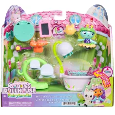 Casa de muñecas Gabi: Juego de muebles de sirena encantadora con figura MerCat - Spin Master
