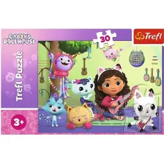 Casa de muñecas Gabi puzzle de 30 piezas - Trefl