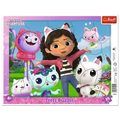 Casa de muñecas Gabi rompecabezas de 25 piezas - Trefl