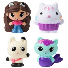 imagen de Casa de muñecas Gabi: set de juguetes de baño de 4 piezas - Spin Master 1