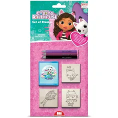 Casa de muñecas Gabi set de sellos con lápices - Multiprint